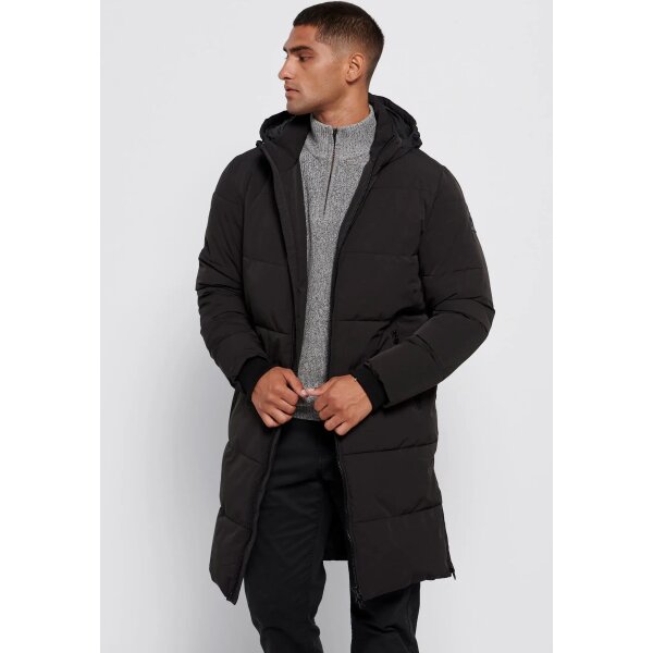 FBM006-045-01_BLACK_2_ts_1665440165 Ανδρικό Μπουφάν PUFFER FUNKY BUDDHA FBM006-045-01 Μαύρο - Image 3