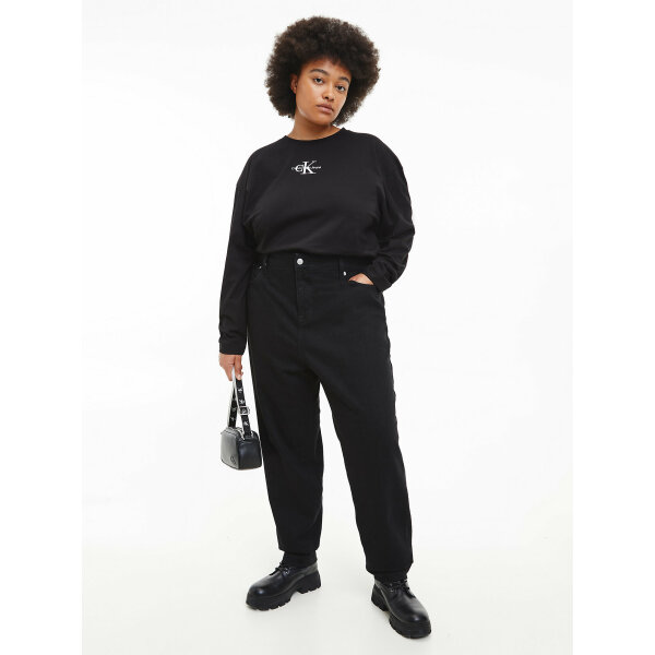 ΜΠΛΟΥΖΑ ΓΥΝΑΙΚΕΙΑ ΜΑΥΡΟ CALVIN KLEIN J20J220473-BEH - Image 1