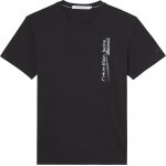 Ανδρική Μπλούζα CALVLIN KLEIN INSTITUTIONAL SHINE BLOCKING J30J321720 Μαύρο