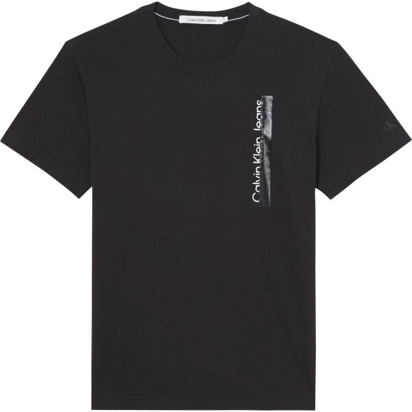 J30J321720BEH_F Ανδρική Μπλούζα CALVLIN KLEIN INSTITUTIONAL SHINE BLOCKING J30J321720 Μαύρο - Image 1