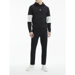 Ανδρική Φούτερ CALVLIN KLEIN STRIPE COLORBLOCK HOODIE J30J321882 Μαύρο - Image 3