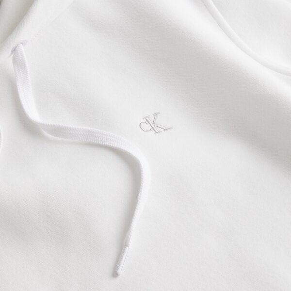 Ανδρική Φούτερ CALVLIN KLEIN LOGO TAPE HOODIE J30J321899 Λευκό - Image 3