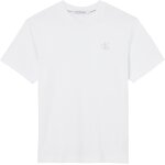 Ανδρική Μπλούζα CALVLIN KLEIN LOGO TAPE J30J322194 Λευκό