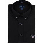 Ανδρικό Πουκάμισο GANT 3046400 REG BROADCLOTH BD Μαύρο - Image 2