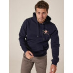 Ανδρική Φούτερ GANT 2047076 MEDIUM ARCHIVE SHIELD HOODIE Μπλέ - Image 4