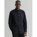 Ανδρικό Πουκάμισο GANT 3046400 REG BROADCLOTH BD Μαύρο - Image 6