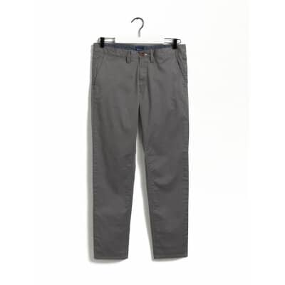 Ανδρικό Παντελόνι CHINOS GANT 1500038 HALLDEN TWILL Γκρί