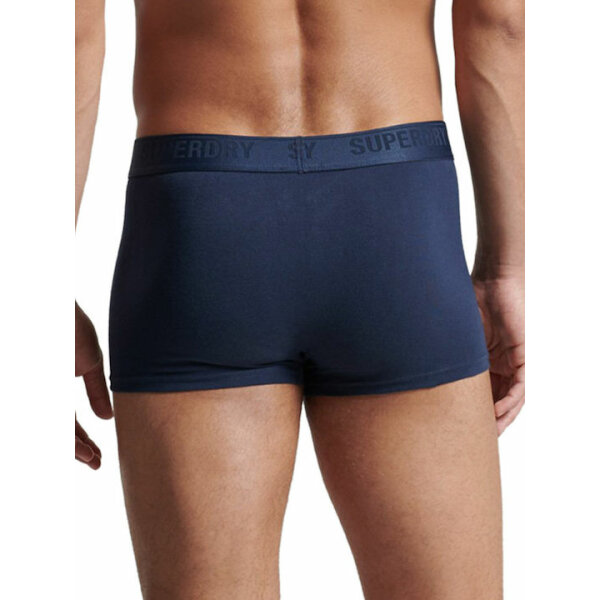 fixedratio_20220223160426_a036e5d0 Ανδρικά Εσώρουχα SUPERDRY TRUNK MULTI TRIPLE 3PACK M3110348A  Μπλέ - Image 3