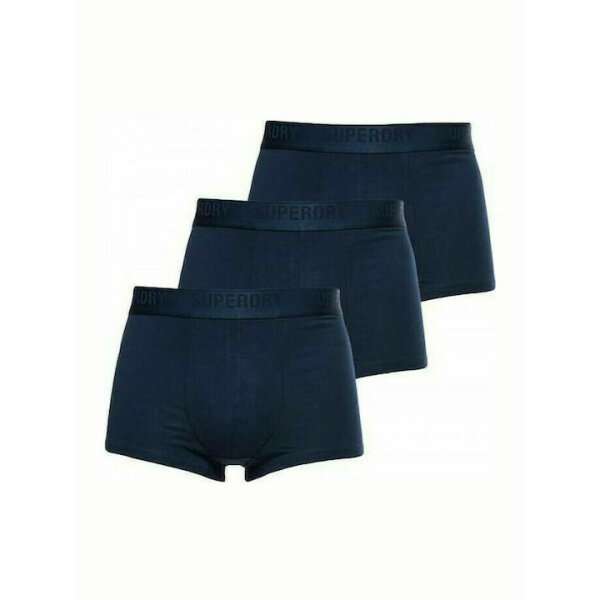 fixedratio_20220223160426_c6f30475 Ανδρικά Εσώρουχα SUPERDRY TRUNK MULTI TRIPLE 3PACK M3110348A  Μπλέ - Image 4