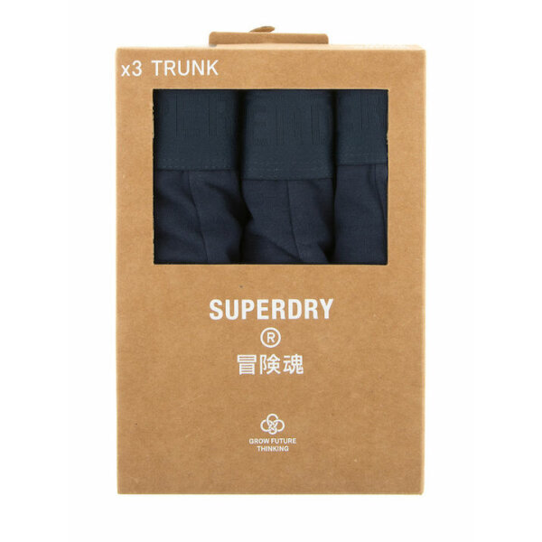 fixedratio_20220223160427_19938066 Ανδρικά Εσώρουχα SUPERDRY TRUNK MULTI TRIPLE 3PACK M3110348A  Μπλέ - Image 6