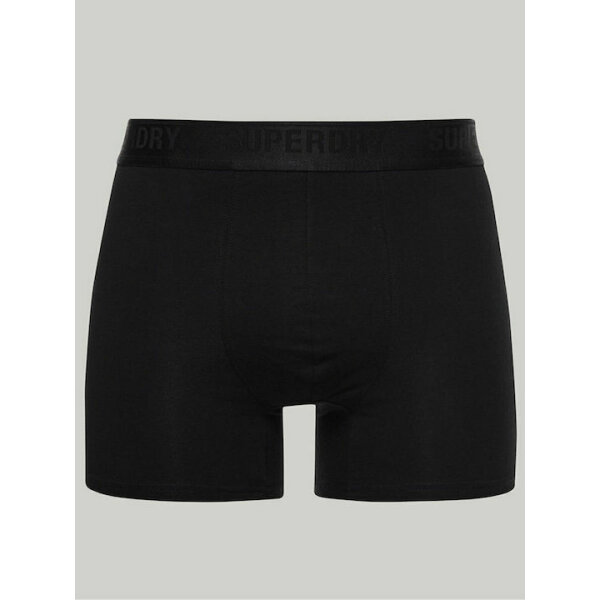 Ανδρικά Εσώρουχα SUPERDRY TRUNK MULTI TRIPLE  3PACK M3110348A Μαύρο - Image 4