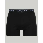 Ανδρικά Εσώρουχα SUPERDRY TRUNK MULTI TRIPLE  3PACK M3110348A Μαύρο - Image 5