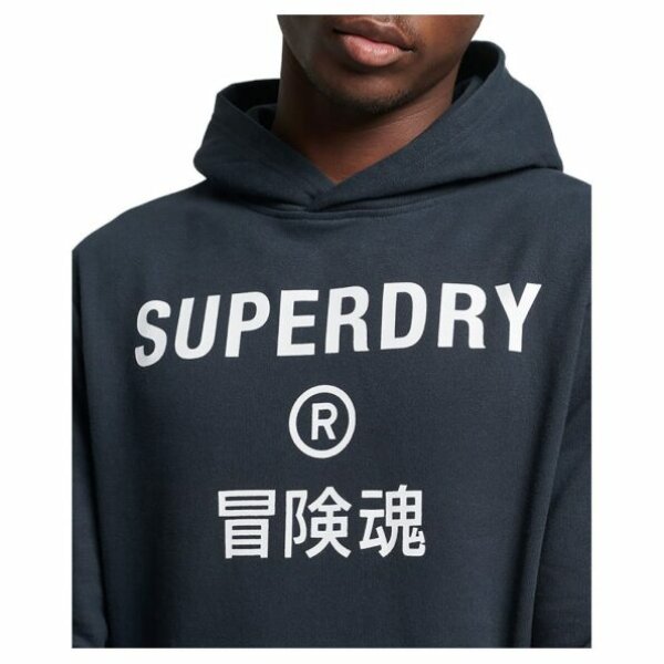 superdry-code-core-sport-hoodie-3-595x595 Ανδρική Φούτερ Κουκούλα SUPERDRY CODE CORE SPORT HOOD M2011899B Μπλέ - Image 4