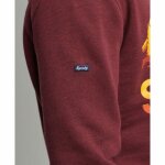 Ανδρική Φούτερ Κουκούλα SUPERDRY VINTAGE CL GREAT OUTDOORS HOOD Μπορντώ - Image 2