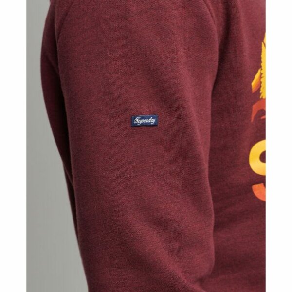 superdry-vintage-cl-great-outdoors-ΦΟΥΤΕΡ-με-ΚΟΥΚΟΥΛΑ-3-595x595 Ανδρική Φούτερ Κουκούλα SUPERDRY VINTAGE CL GREAT OUTDOORS HOOD Μπορντώ - Image 2