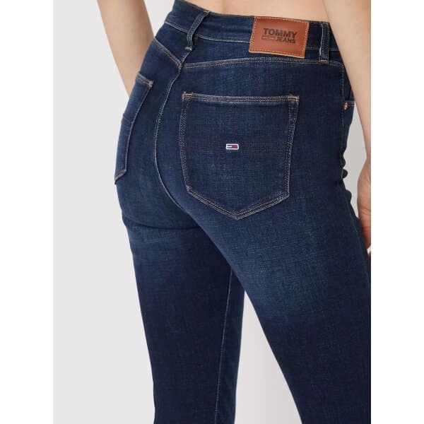 tommy-jeans-tzin-sylvia-dw0dw13375-skouro-mple-skinny-fit (6) ΤΖΙΝ ΓΥΝΑΙΚΕΙΟ TOMMY JEANS SYLVIA HR SPR SKNY CF1252 DW0DW13375-1A530 - Image 3