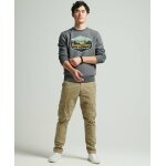 Ανδρική Φούτερ SUPERDRY VINTAGE TRAVEL CREW M2012118A Γκρί - Image 5