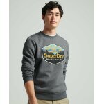 Ανδρική Φούτερ SUPERDRY VINTAGE TRAVEL CREW M2012118A Γκρί