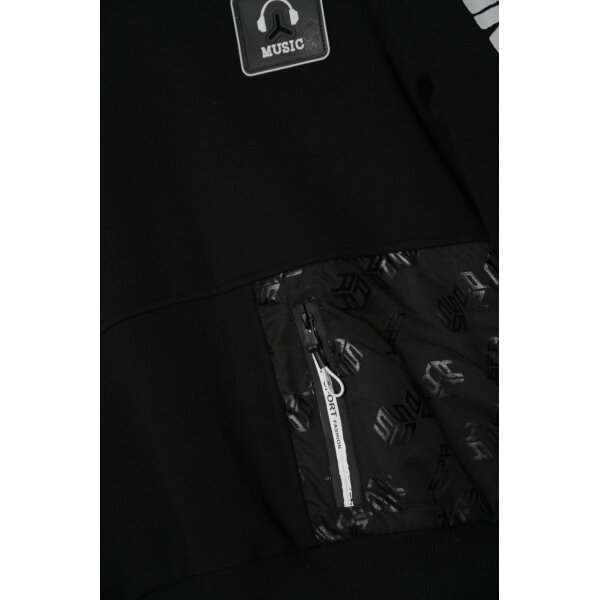 Παιδική Φόρμα  Αγόρι Μαύρο Sprint 221-30555 - Image 2