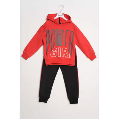 Παιδική Φόρμα Κορίτσι Κόκκινο Sprint 221-4048