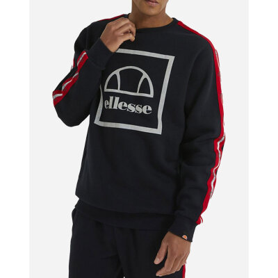 Ανδρική Φούτερ ELLESSE SHP16196 ELLENA SWEATSHIRT Μαύρο