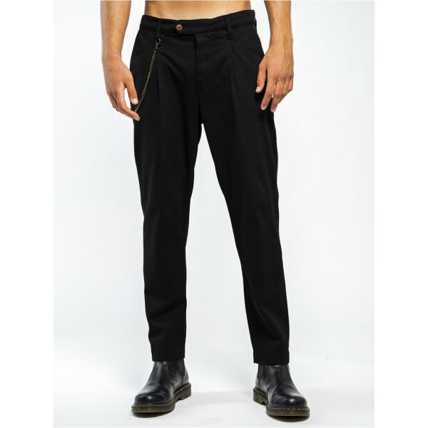 Ανδρικό Παντελόνι  STAFF CHINO CULTON  TAP 5-673.092.9.048 Μαύρο - Image 1