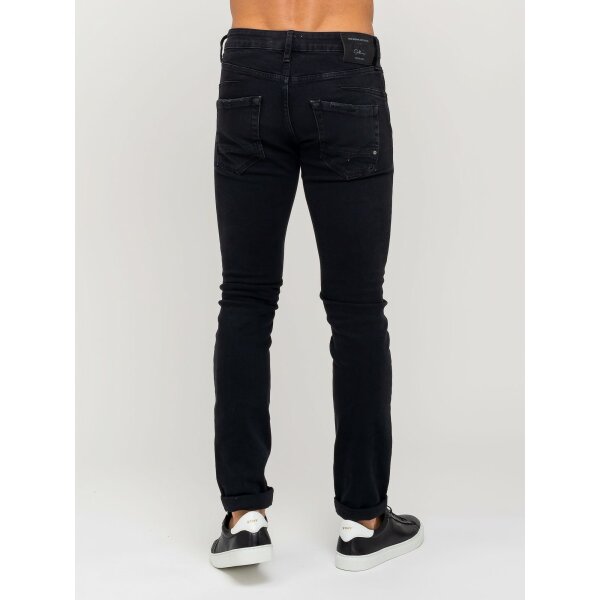 5-829.766.BL.NOS-4-900x1200 Ανδρικό Παντελόνι Τζιν STAFF SIMON 5-829.766.BL Μαύρο - Image 4