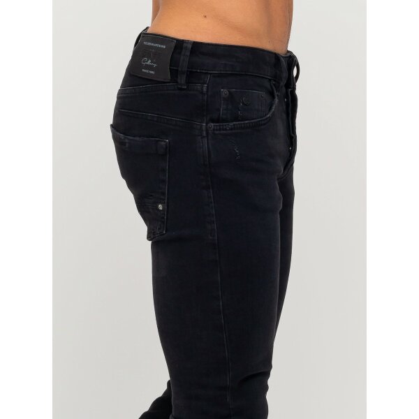 5-829.766.BL.NOS-5-900x1200 Ανδρικό Παντελόνι Τζιν STAFF SIMON 5-829.766.BL Μαύρο - Image 5