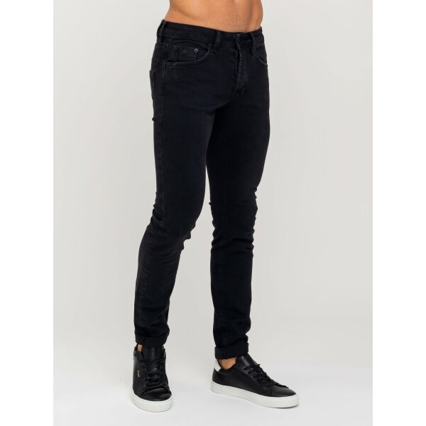 5-829.766.BL.NOS-6-900x1200 Ανδρικό Παντελόνι Τζιν STAFF SIMON 5-829.766.BL Μαύρο - Image 6