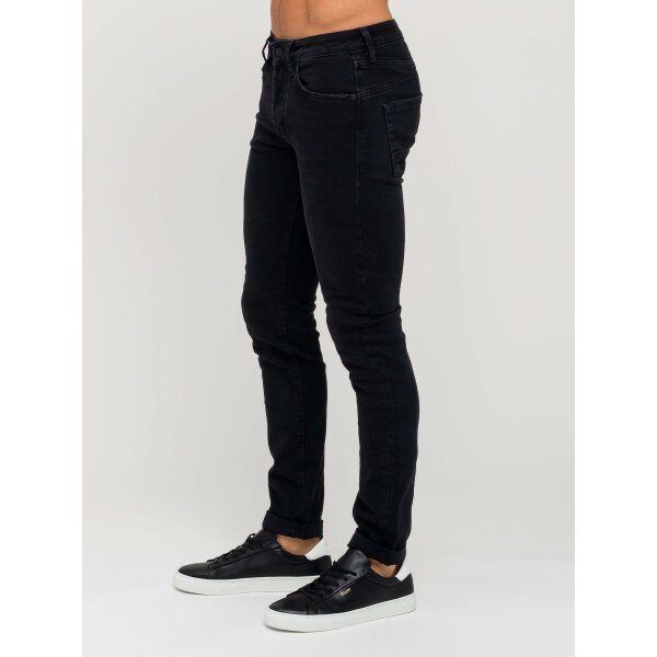 5-829.766.BL.NOS-900x1200 Ανδρικό Παντελόνι Τζιν STAFF SIMON 5-829.766.BL Μαύρο - Image 7