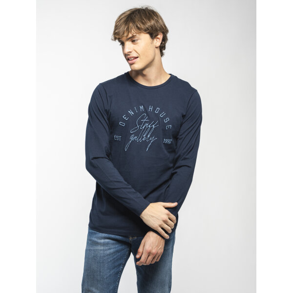 Ανδρική Μπλούζα STAFF COOPER 64-324.048 Μπλέ - Image 2