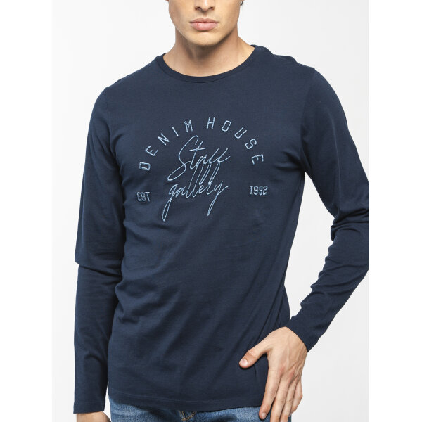 Ανδρική Μπλούζα STAFF COOPER 64-324.048 Μπλέ - Image 3