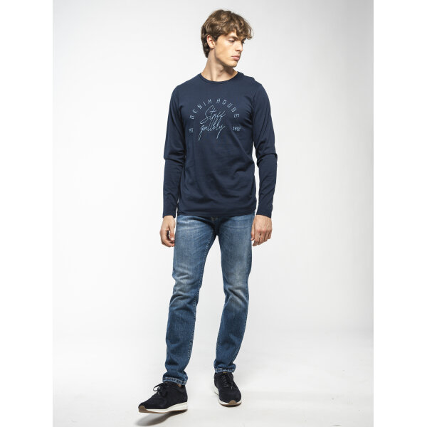 Ανδρική Μπλούζα STAFF COOPER 64-324.048 Μπλέ - Image 5