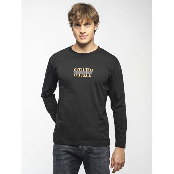 64-352.048.Ν0090 Ανδρική Μπλούζα STAFF OLIVER 64-352.048 Μαύρο - Image 1