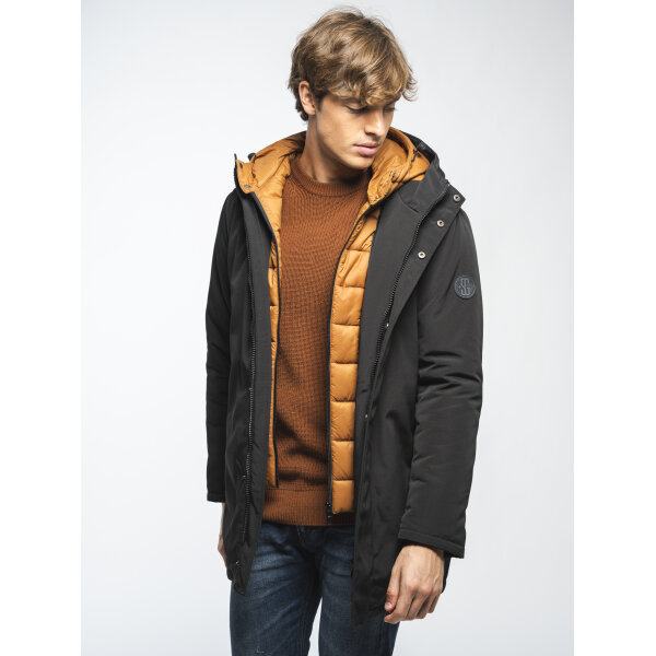 Ανδρικό Μπουφάν PARKA STAFF PHILIP 66-318.048 Μαύρο - Image 2