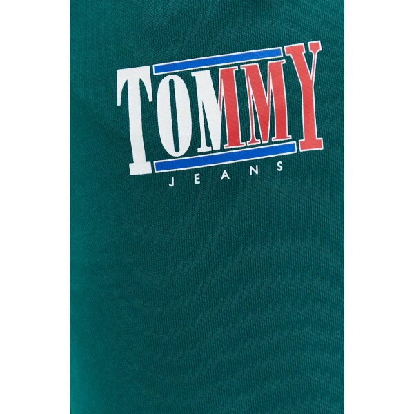 Ανδρικό Παντελόνι Φόρμα TOMMY JEANS DM0DM15031 ESSENTIAL GRAPHIC PANT Πράσινο - Image 4
