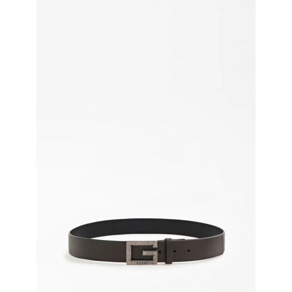 Ανδρική Ζώνη GUESS BM7633LEA35 ADJUSTABLE BELT Καφέ - Image 2