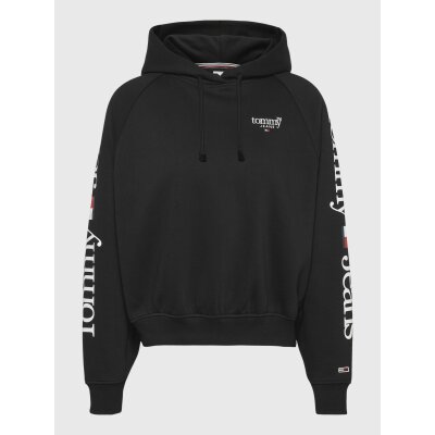 ΓΥΝΑΙΚΕΙΟ ΦΟΥΤΕΡ TOMMY JEANS ΜΑΥΡΟ  DW0DW14340 BDS