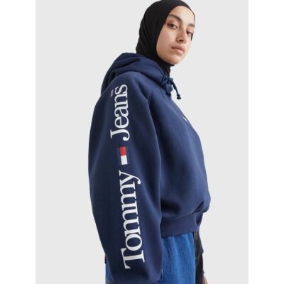 ΓΥΝΑΙΚΕΙΟ ΦΟΥΤΕΡ TOMMY JEANS ΜΠΛΕ  DW0DW14340 C87