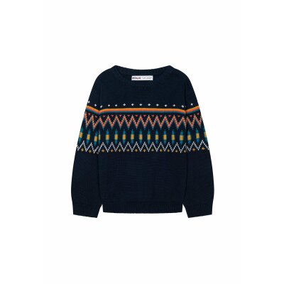 Παιδικό Πλεχτό  για Αγόρι Μπλέ Minoti DOORS4