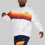 Ανδρική Φούτερ ELLESSE SHP16215 GRUSS OH HOODY Λευκό - Image 3