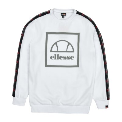 Ανδρική Φούτερ ELLESSE SHP16196 ELLENA SWEATSHIRT Λευκό
