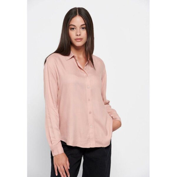 FBL006-100-05_PINK_1 Γυναικείο μονόχρωμο πουκάμισο Ροζ FBL006-100-05 - Image 1
