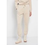 Παντελόνι φόρμας με τύπωμα Μπεζ Funky Buddha FBL006-103-02