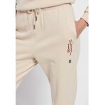 Παντελόνι φόρμας με τύπωμα Μπεζ Funky Buddha FBL006-103-02 - Image 3