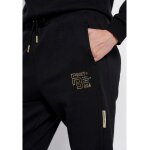 Παντελόνι φόρμας με τύπωμα Μαύρο Funky Buddha FBL006-105-02 - Image 3