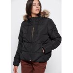 Casual μπουφάν με κουκούλα Μαύρο Funky Buddha FBL006-106-01 - Image 5