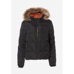 Casual μπουφάν με κουκούλα Μαύρο Funky Buddha FBL006-106-01 - Image 6