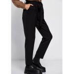 Casual παντελόνι με ελαστική μέση Μαύρο Funky Buddha FBL006-119-02 - Image 3