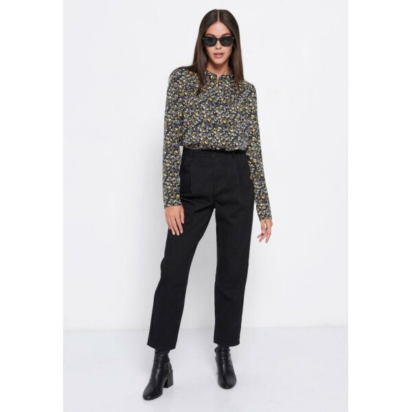 FBL006-176-02_BLACK_2 Baggy fit τζιν παντελόνι Μαύρο Funky Buddha FBL006-176-02 - Image 2